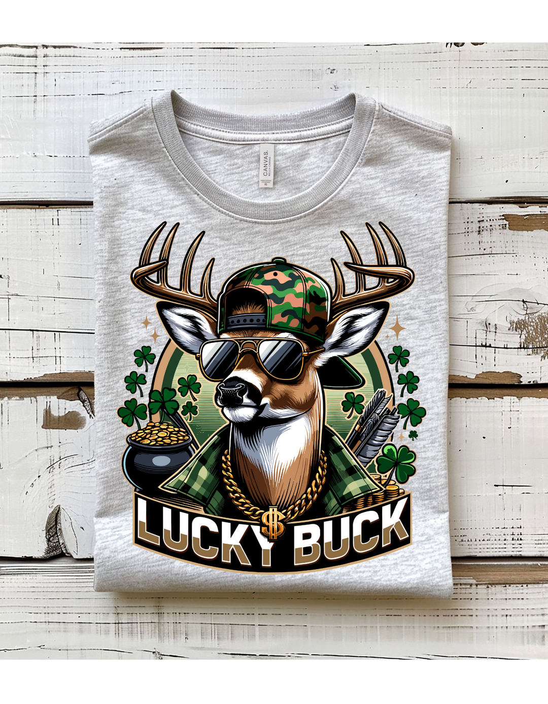 LUCKY BUCK KIDS TEE