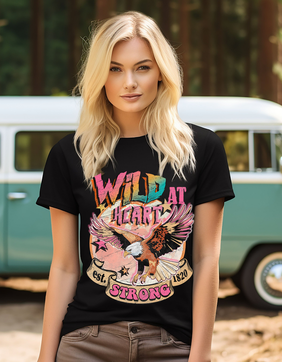 WILD AT HEART TEE