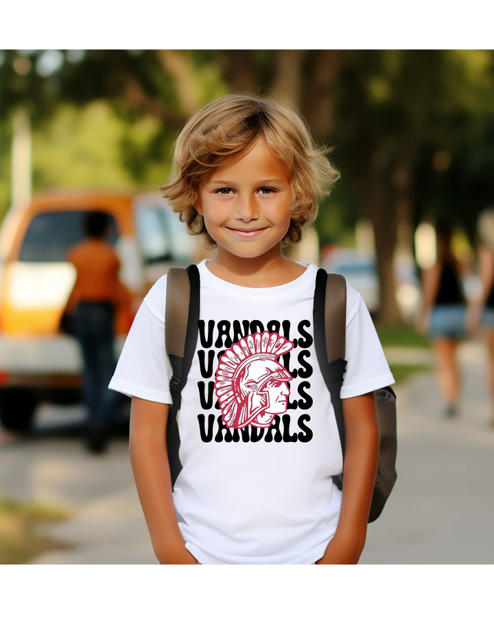 VANDALS WITH VANDAL HEAD KIDS TEE PRE-ORDER