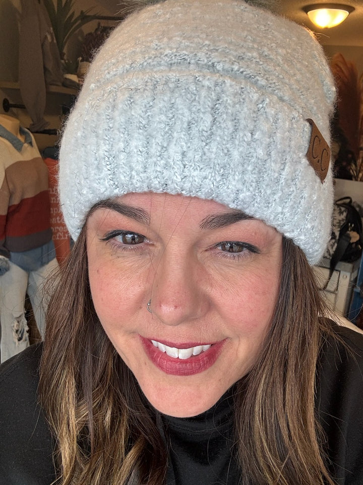 CC ULTRA SOFT BEANIE WHITE