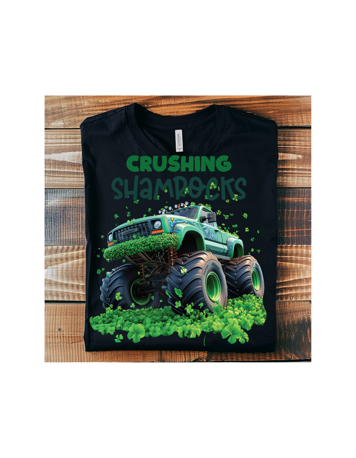 CRUSHING SHAMROCKS KIDS TEE
