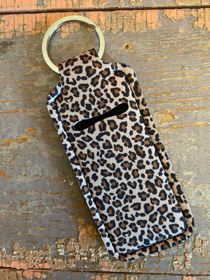 CHAPSTICK HOLDER KEYCHAIN