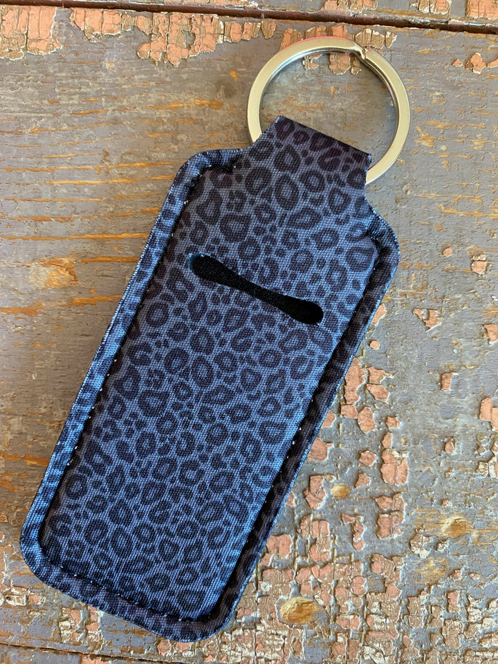 CHAPSTICK HOLDER KEYCHAIN