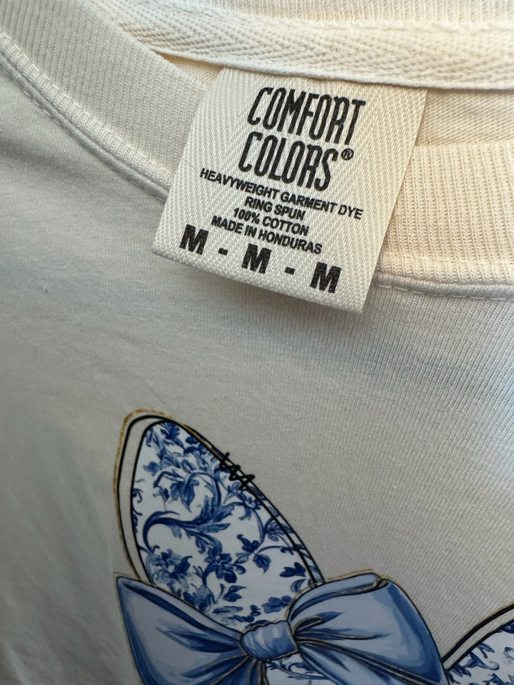 HAPPY EASTER BLUE BUNNY TEE