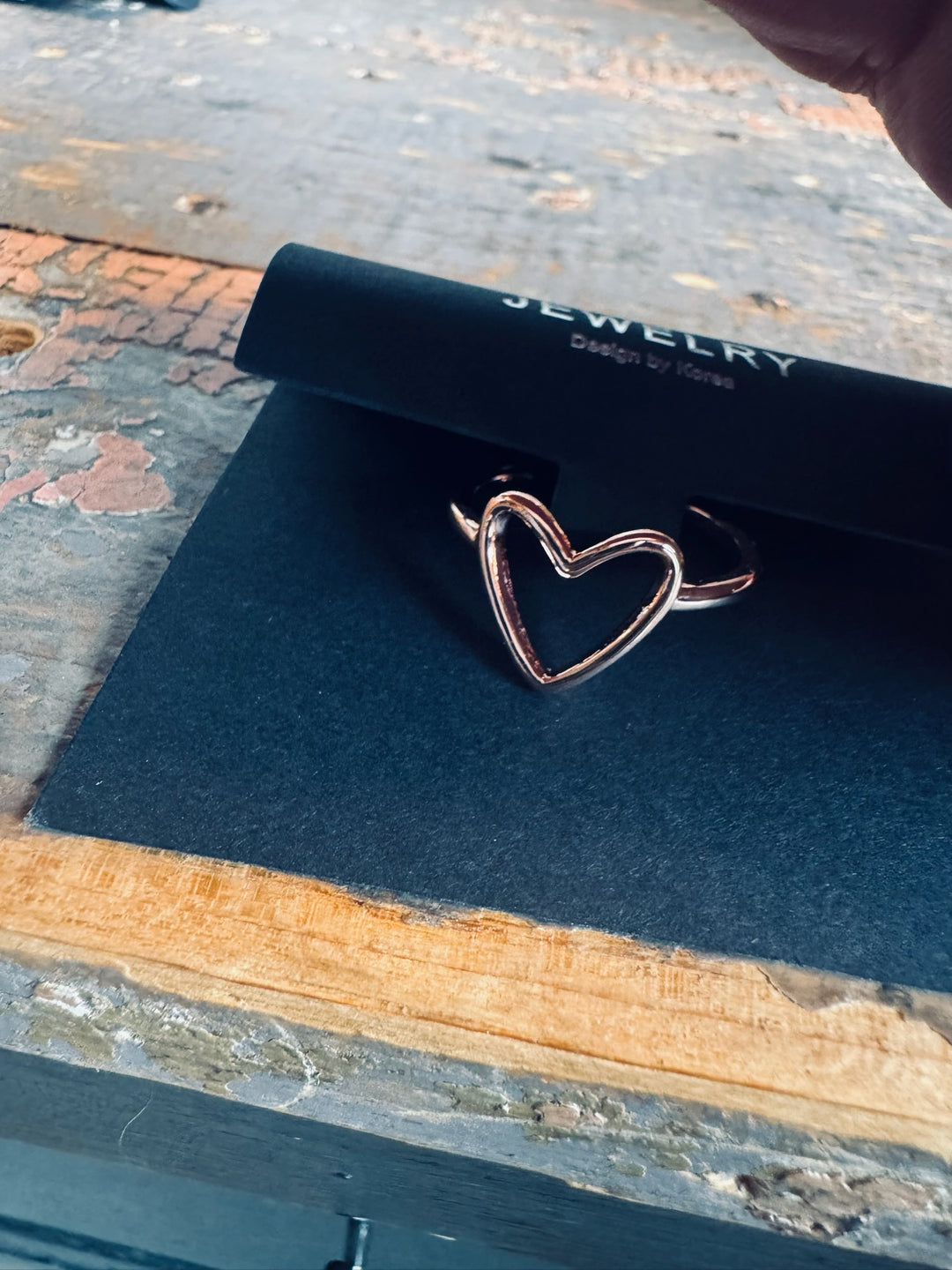 STEEL MY HEART RING