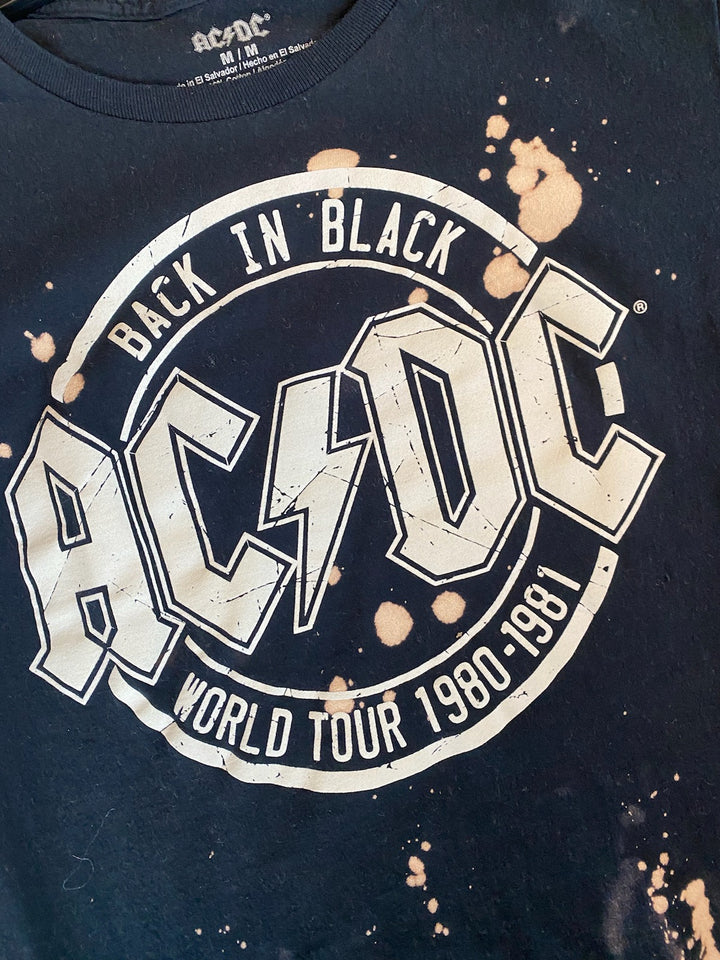 ACDC BLEACHED TEE