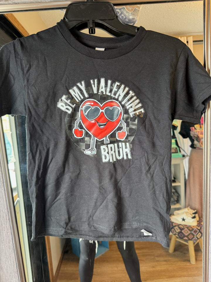 BRUH VALENTINES KIDS TEE