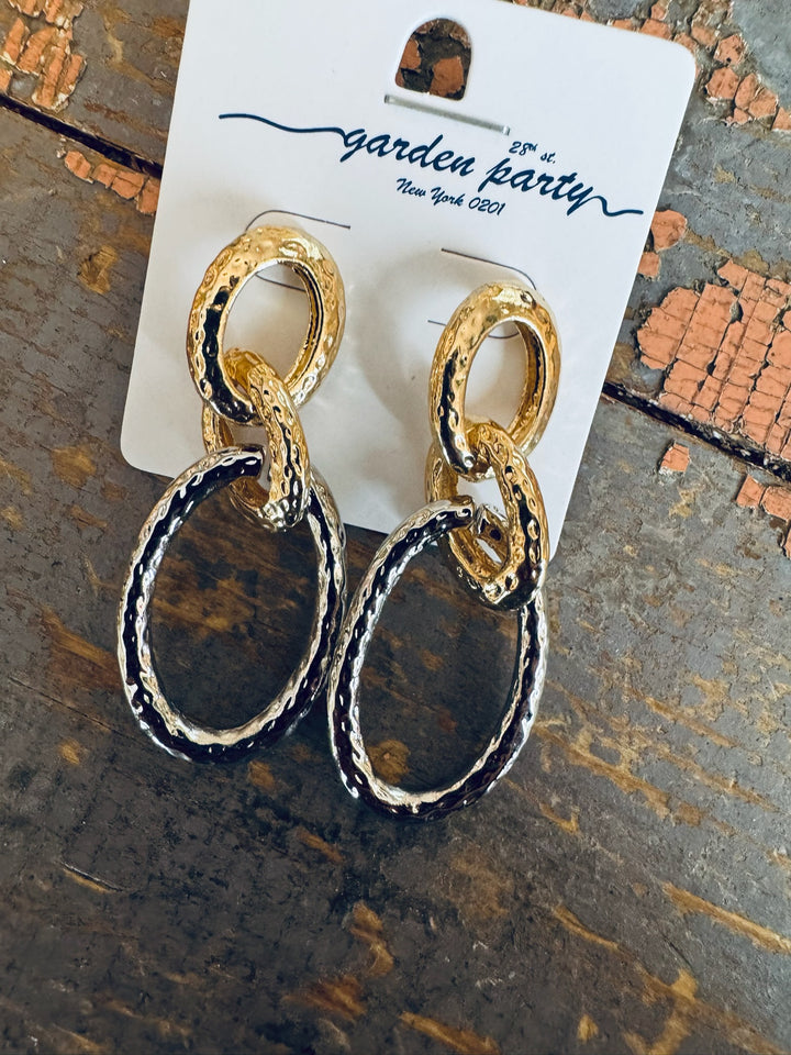 CHAIN REACTION EARRINGS