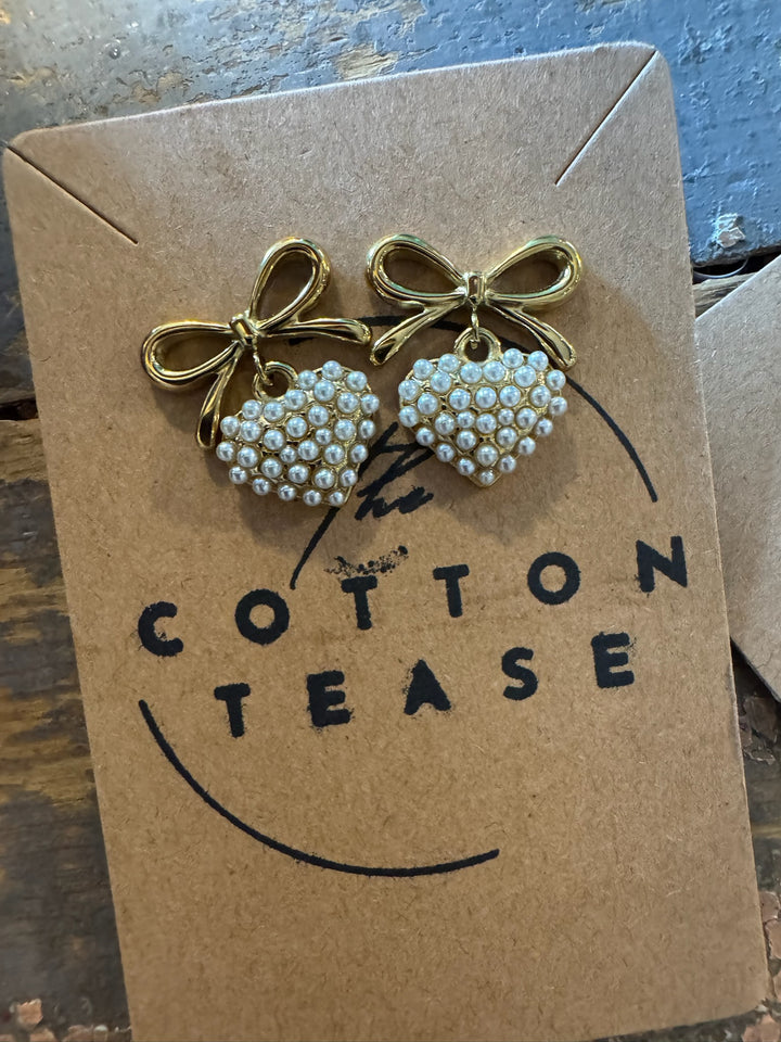 TIED WITH A SWOON EARRING