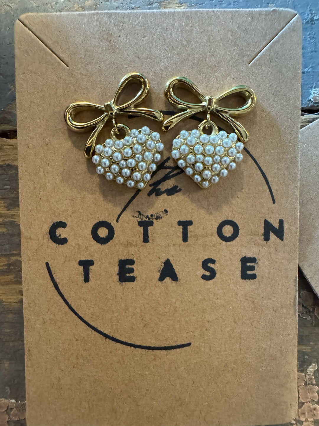 TIED WITH A SWOON EARRING