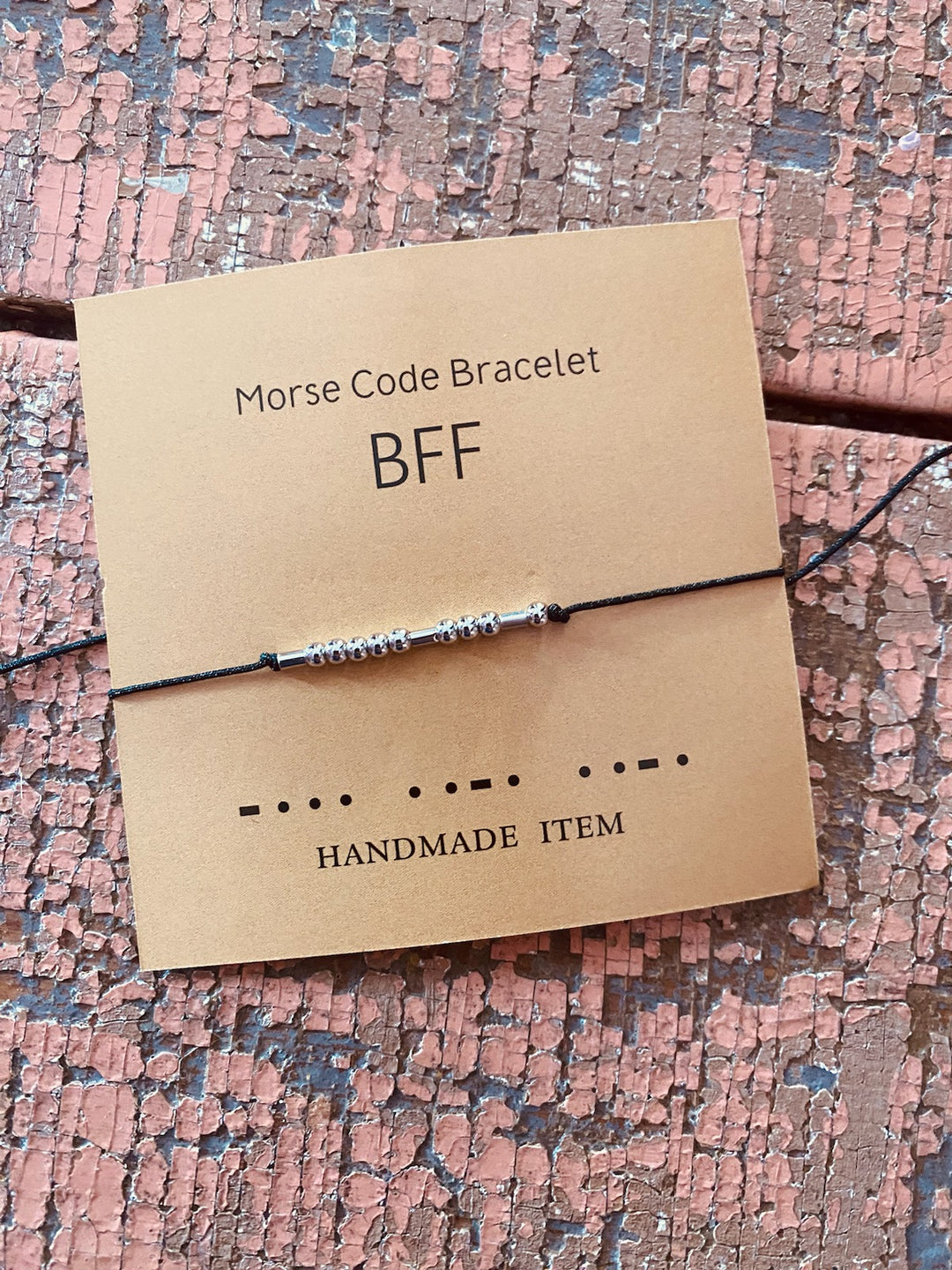 MORSE CODE BRACELET