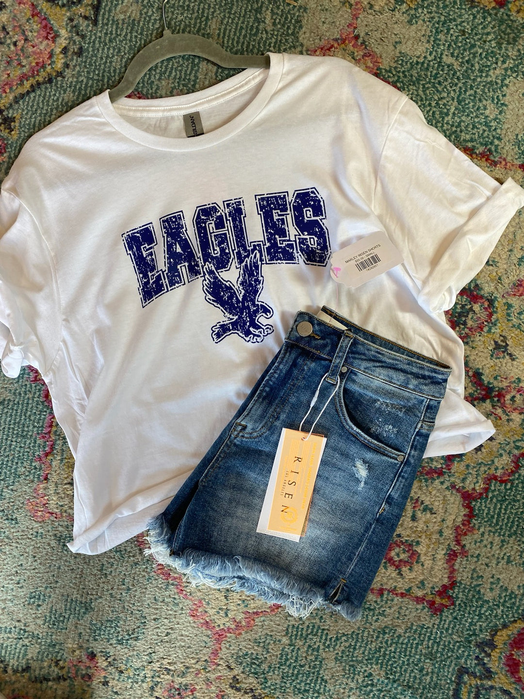 EAGLES CROP TEE