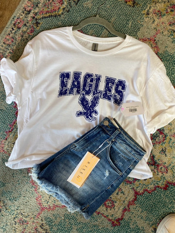 EAGLES CROP TEE