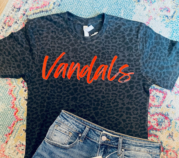 VANDALS LEOPARD ADULT TEE PRE-ORDER