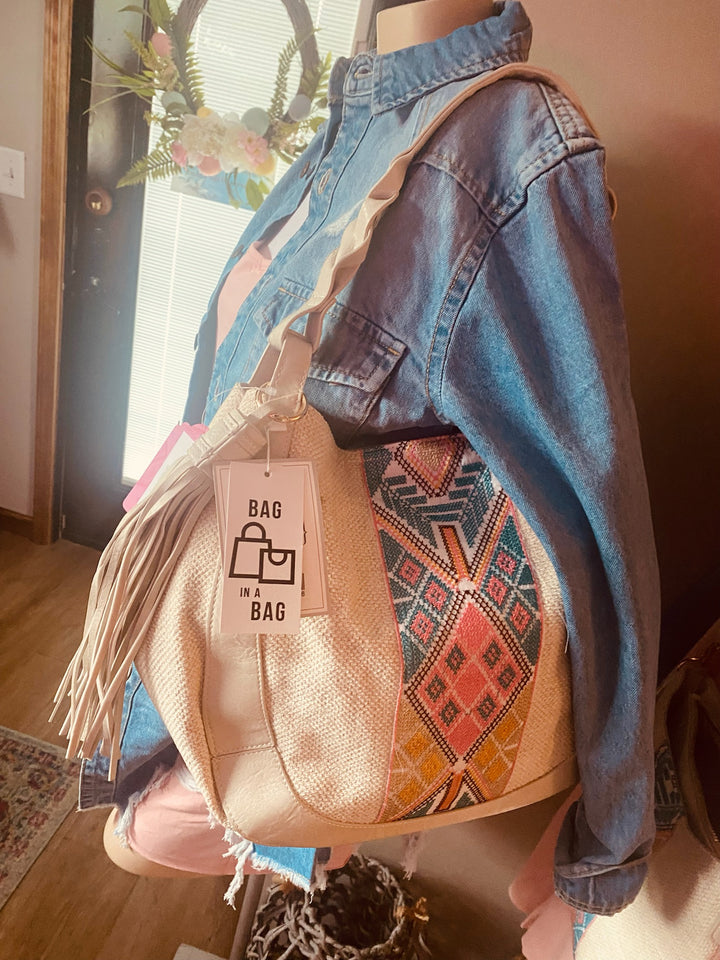 JAYLIN TRIBAL HOBO BAG