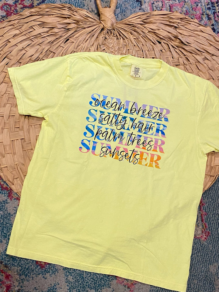 NEON SUMMER TEE