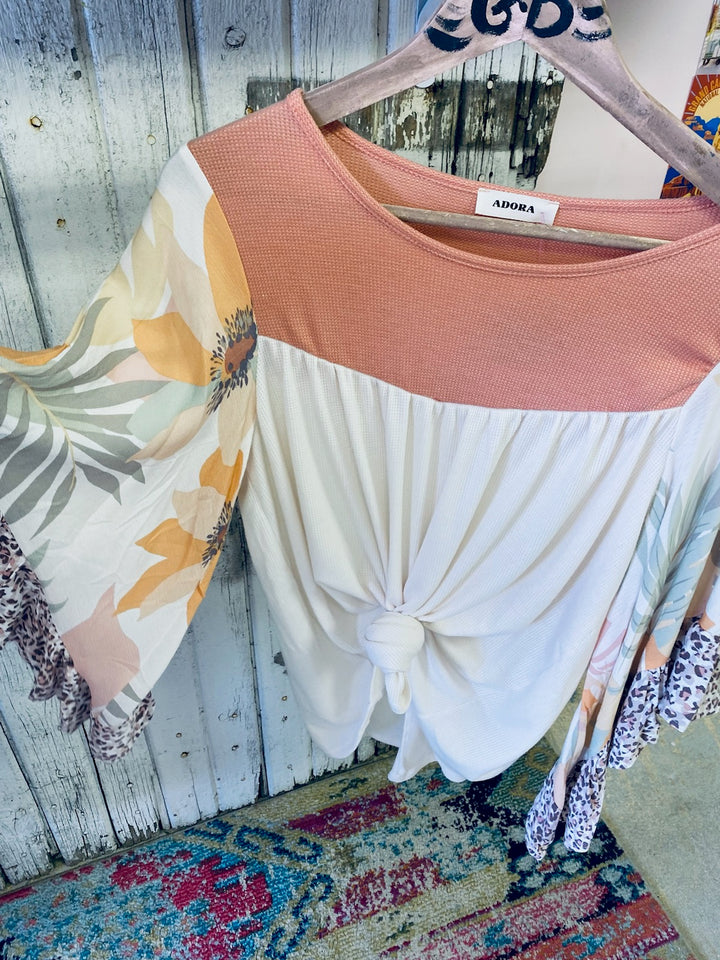 SUNSET BOHO TOP