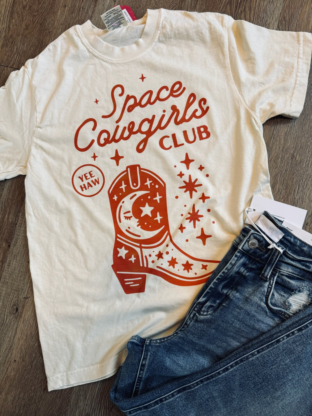 SPACE COWGIRL CLUB TEE PRE-ORDER