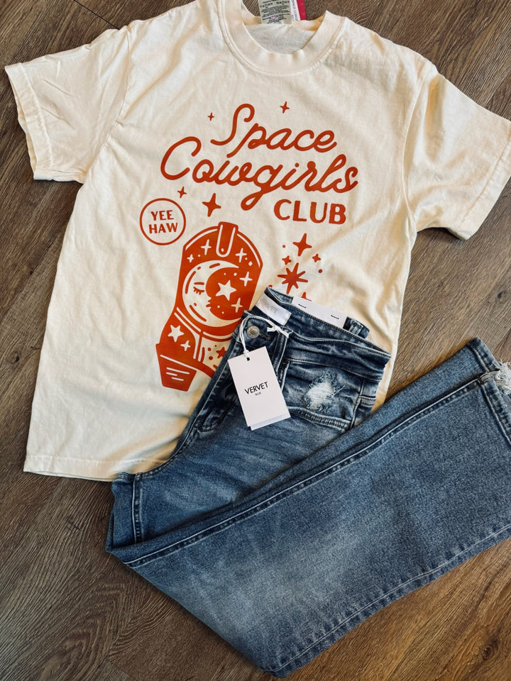 SPACE COWGIRL CLUB TEE PRE-ORDER