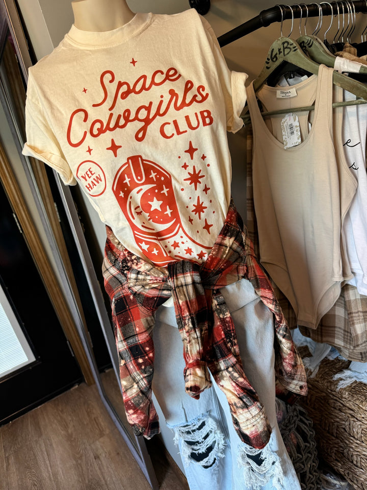 SPACE COWGIRL CLUB TEE PRE-ORDER