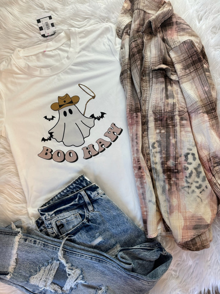 BOO HAW GRAPHIC TEE