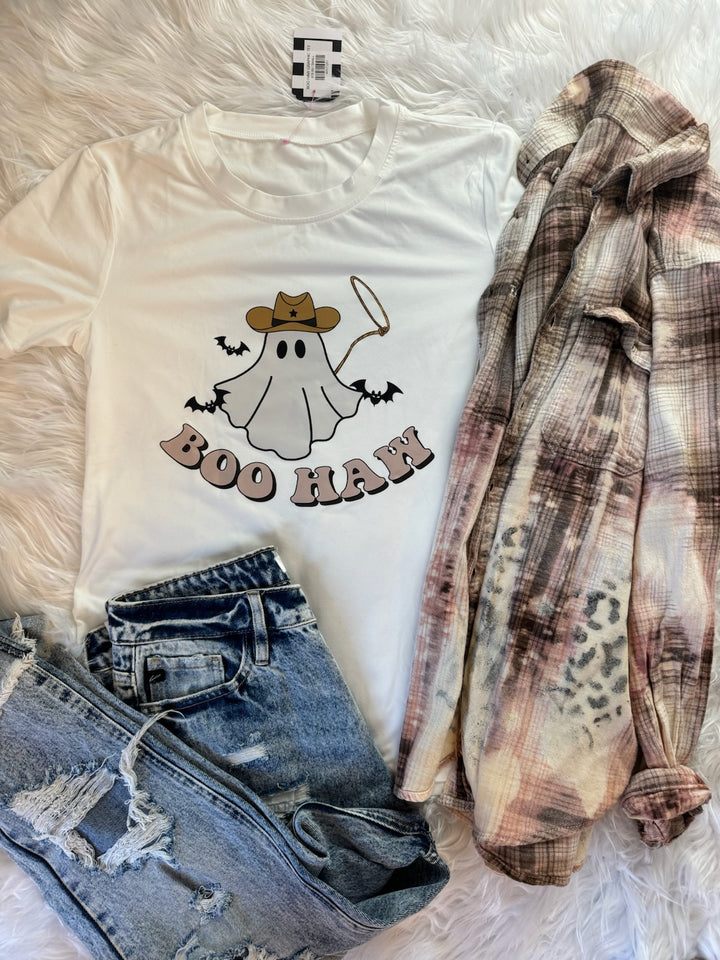 BOO HAW GRAPHIC TEE