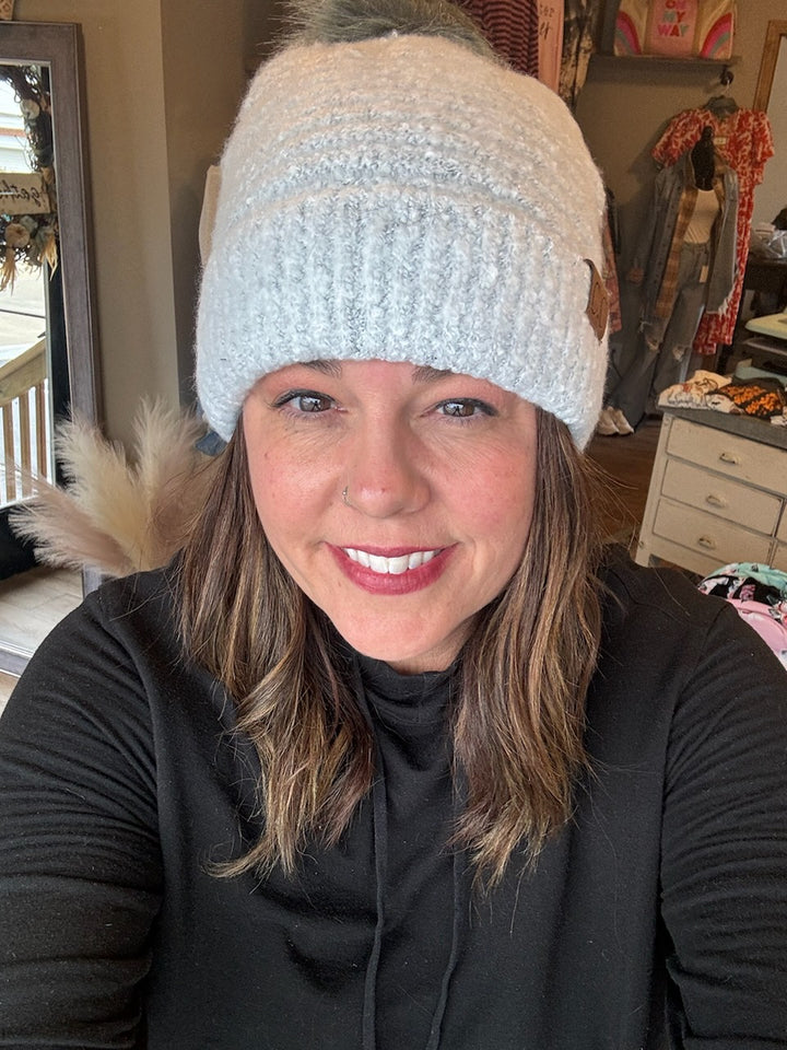 CC ULTRA SOFT BEANIE WHITE