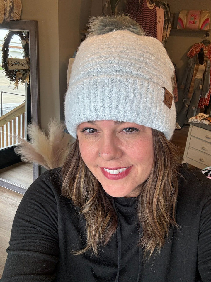 CC ULTRA SOFT BEANIE WHITE