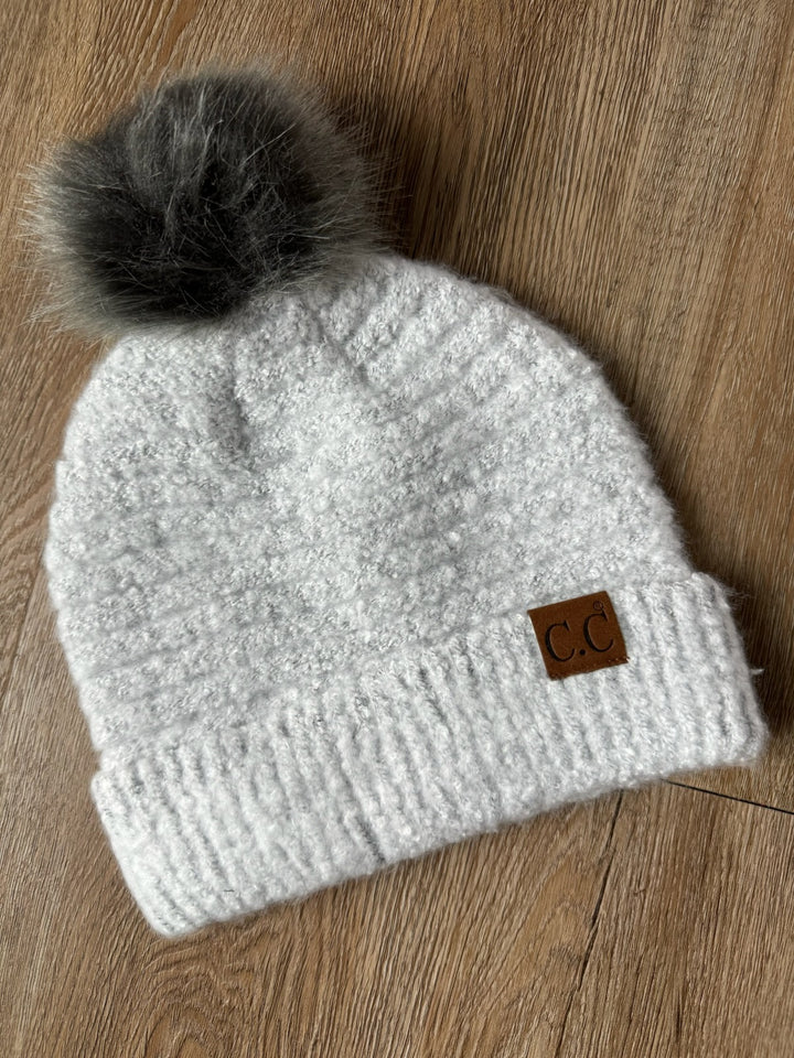 CC ULTRA SOFT BEANIE WHITE