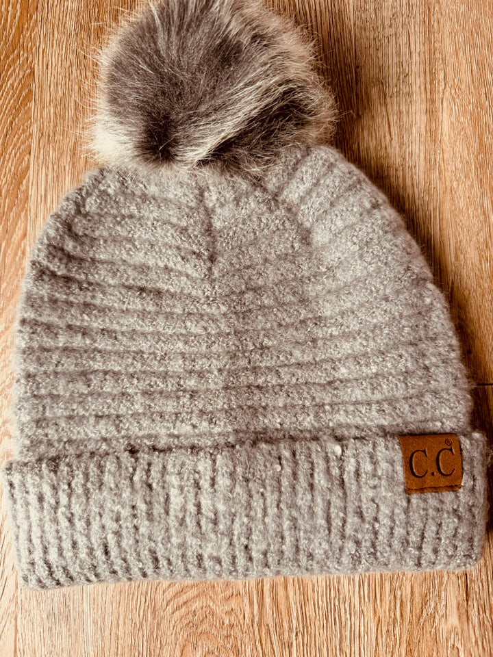 CC ULTRA SOFT BEANIE WHITE