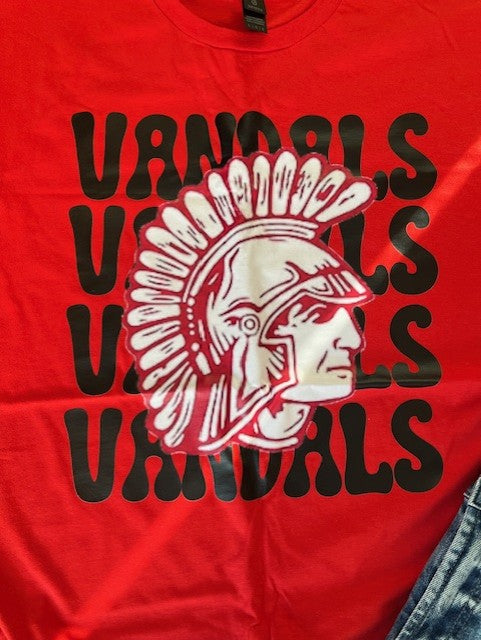 VANDALS WITH VANDAL HEAD ADULT TEE PRE-ORDER