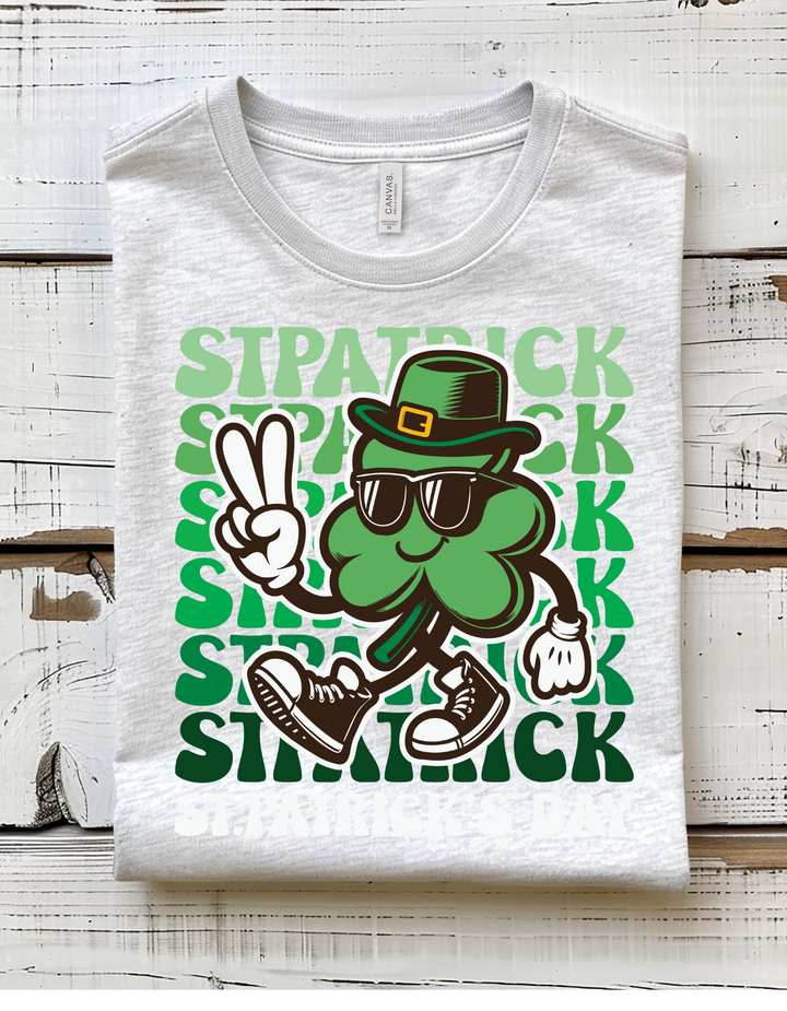 SHAMROCK PEACE CREW/TEE