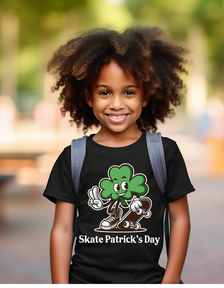 SHAMROCK SKATER GUY TEE