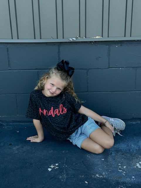 VANDALS LEOPARD KIDS TEE PRE-ORDER