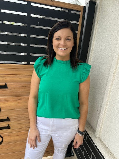 FRILL & FERN TOP