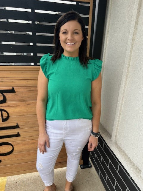 FRILL & FERN TOP
