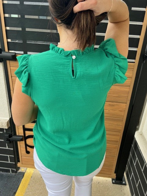 FRILL & FERN TOP