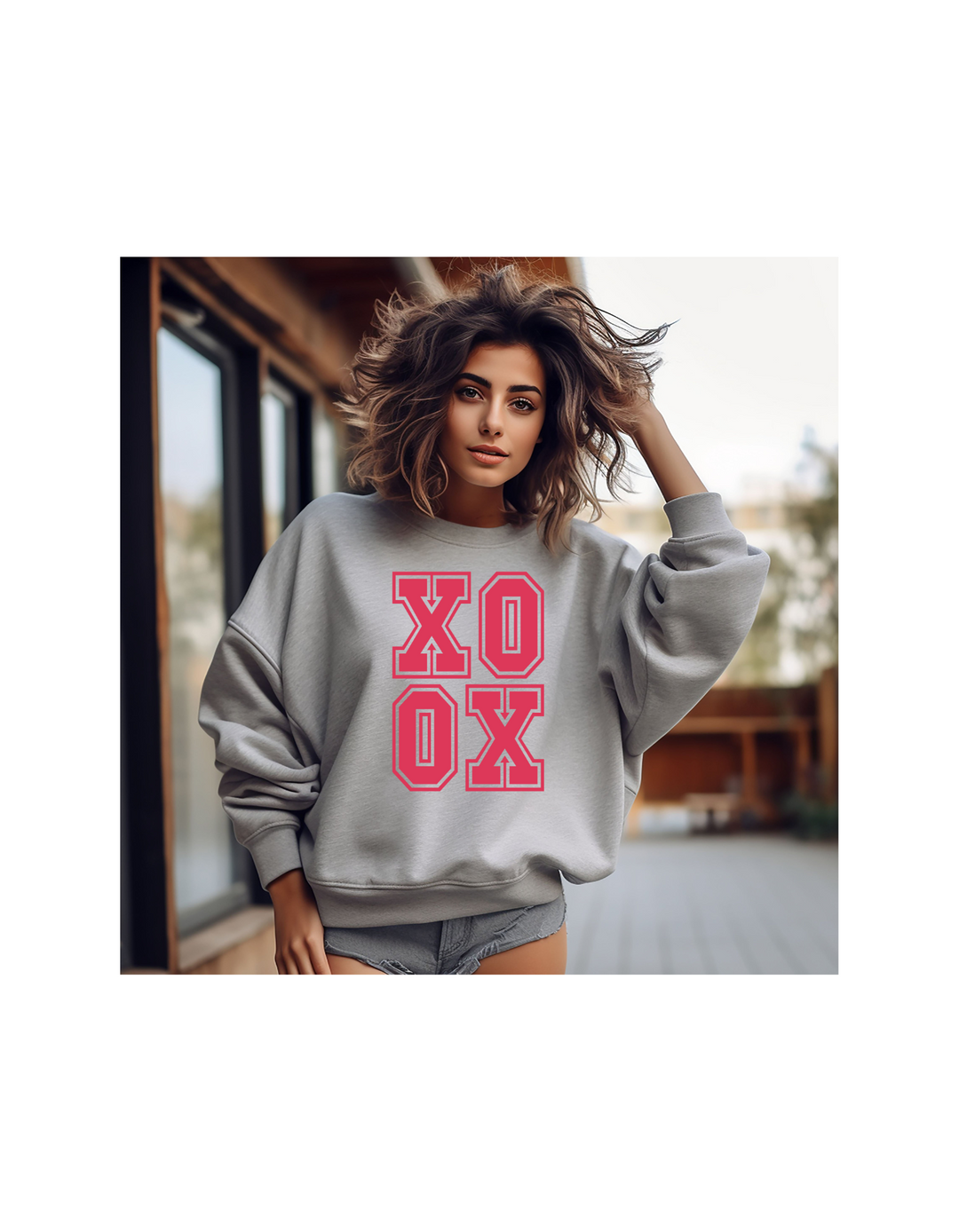 XOXO VDAY ADULT CREWNECK PRE-ORDER