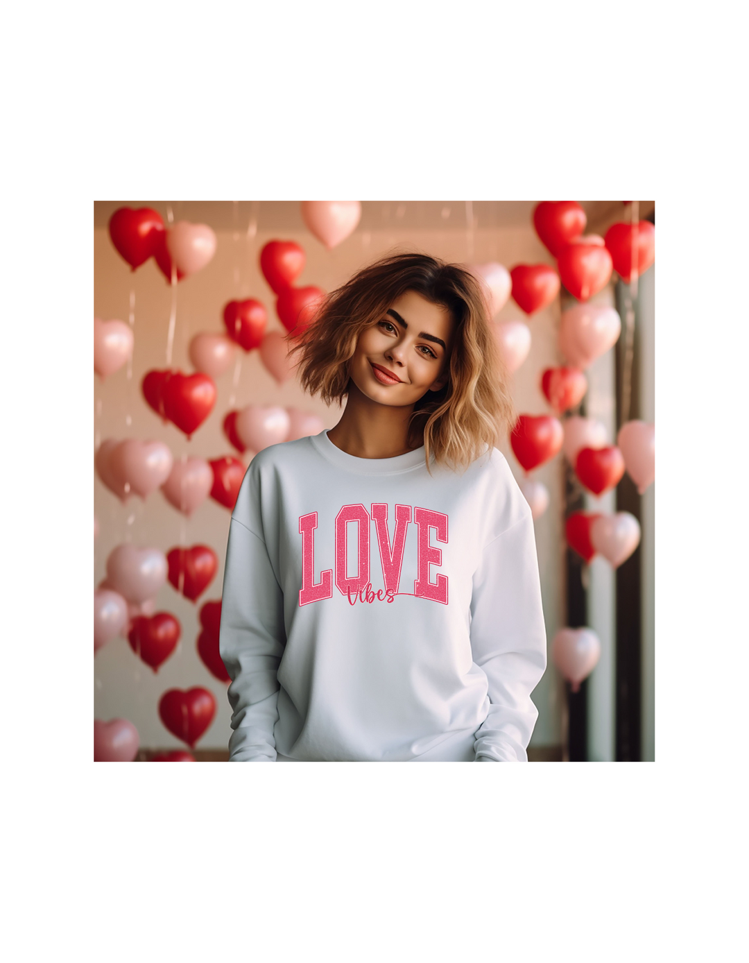 LOVE VIBES ADULT CREWNECK PRE-ORDER
