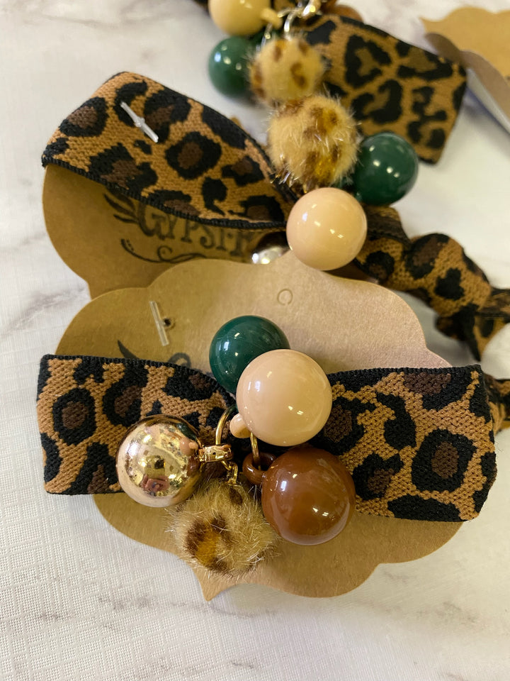 LEOPARD HAIR TIE